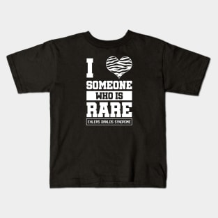 I Love Someone Who Is Rare Kids T-Shirt